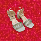 Box Heel With Belt
