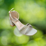 Box Heel With Belt