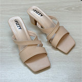 WOMEN BOX-HEEL