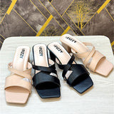 WOMEN BOX-HEEL