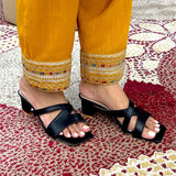 WOMEN BOX-HEEL