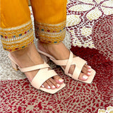 WOMEN BOX-HEEL