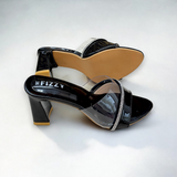 Sturdy Spool Block Heel