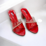 Sturdy Spool Block Heel