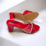 Sturdy Spool Block Heel