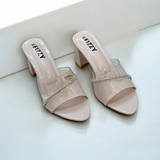 Sturdy Spool Block Heel