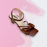 Ankle Knot Box heel