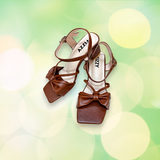 Ankle Knot Box heel