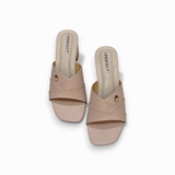 Women Slide Box Heel-915