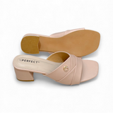 Women Slide Box Heel-915