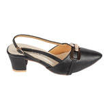 SEMI BLOCK HEEL