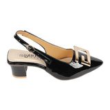 SEMI BLOCK HEEL