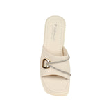 SQUARE TOE HIGH HEEL