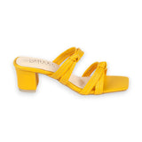 TWO STRAP BLOCK HEEL