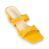 TWO STRAP BLOCK HEEL