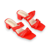 TWO STRAP BLOCK HEEL