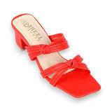 TWO STRAP BLOCK HEEL
