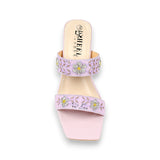 TWO STRAP BLOCK HEEL