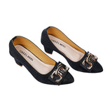 WOMEN PUMP BLOCK HEEL