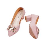 WOMEN PUMP BLOCK HEEL