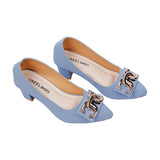 WOMEN PUMP BLOCK HEEL