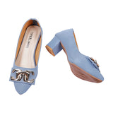 WOMEN PUMP BLOCK HEEL